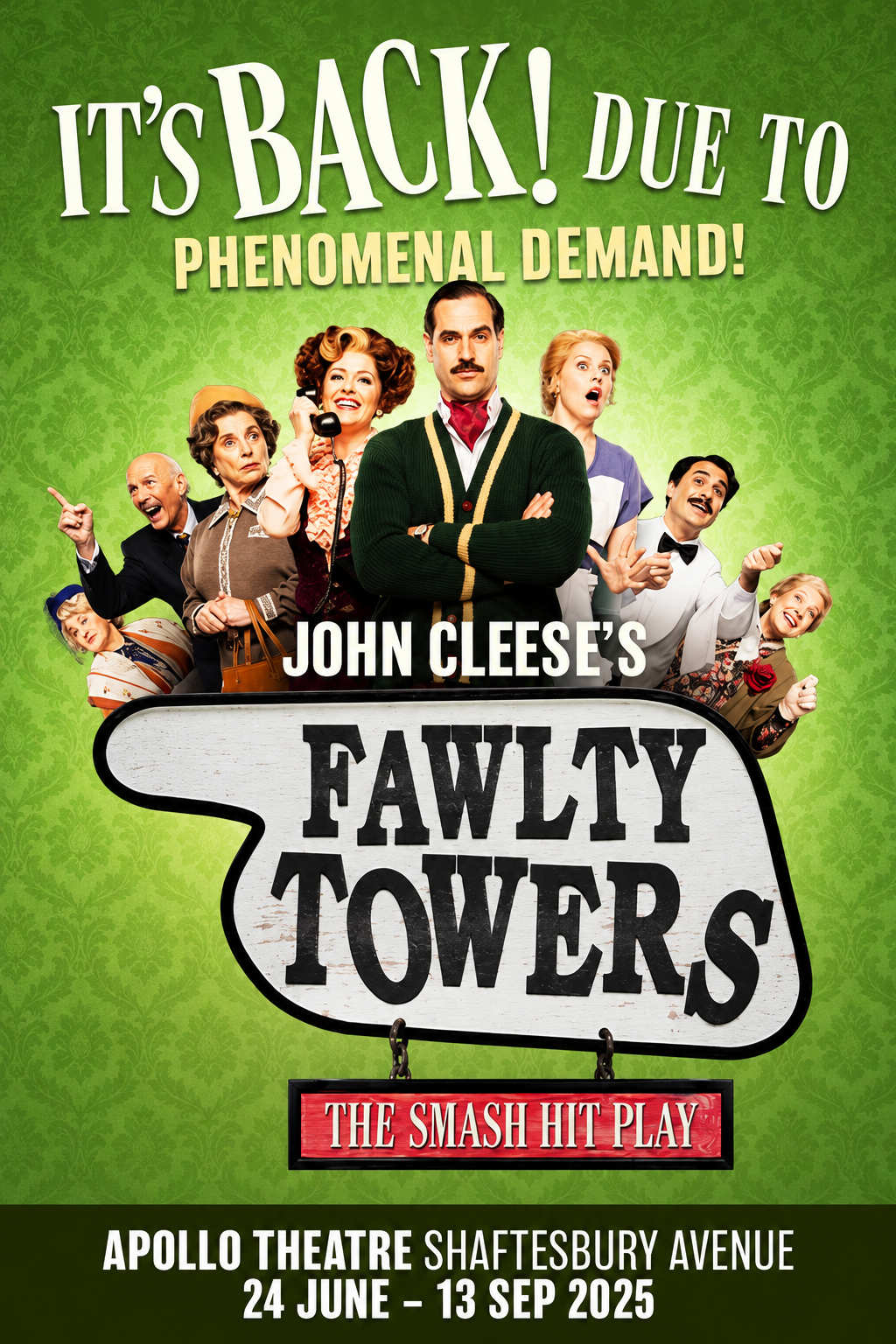 Fawlty Towers show poster