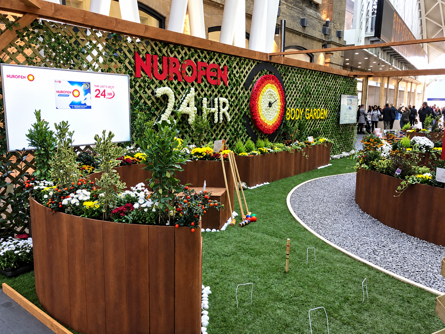 Nurofen Body Garden brand experience