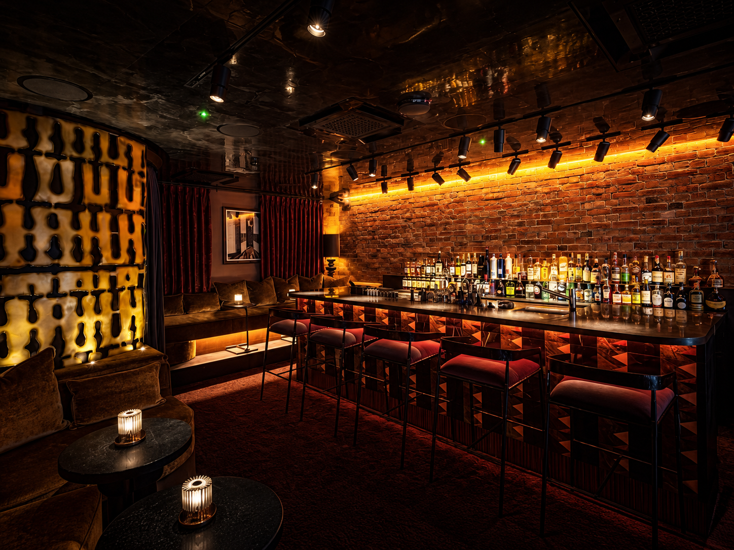 Archive and Myth bar interior