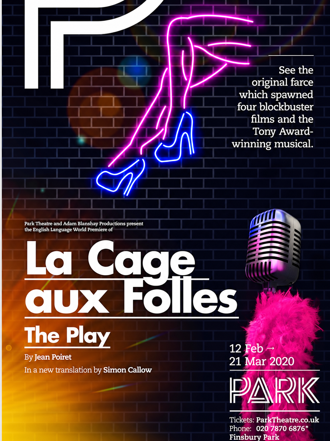 La Cage Aux Folies show poster