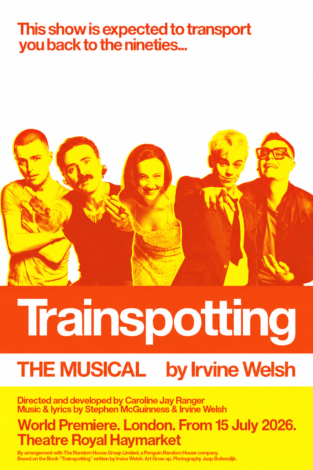 Trainspotting show poster