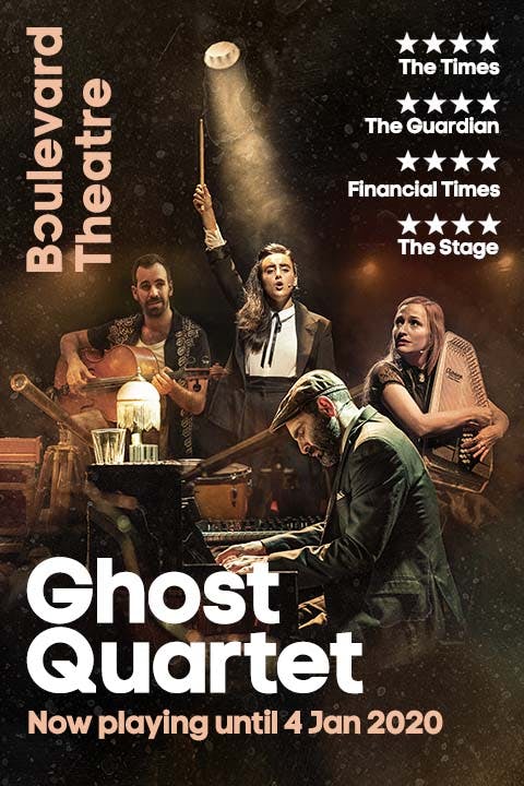 Ghost Quartet show poster